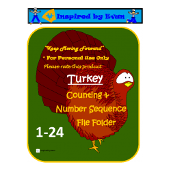 Turkey Counting and Number Sequence
